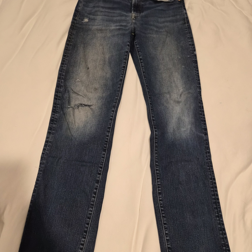 American Eagle Outfitters Dark Blue Straight Jeans